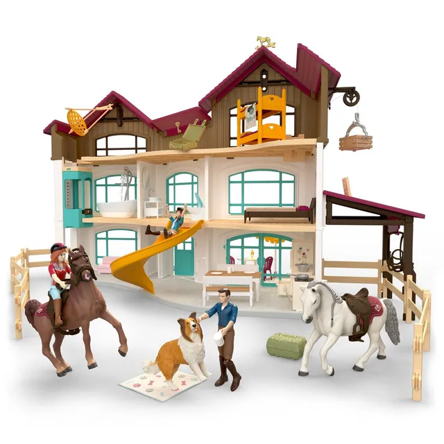 schleich-horse-club-villa-lakeside-pferdehof-set image 1