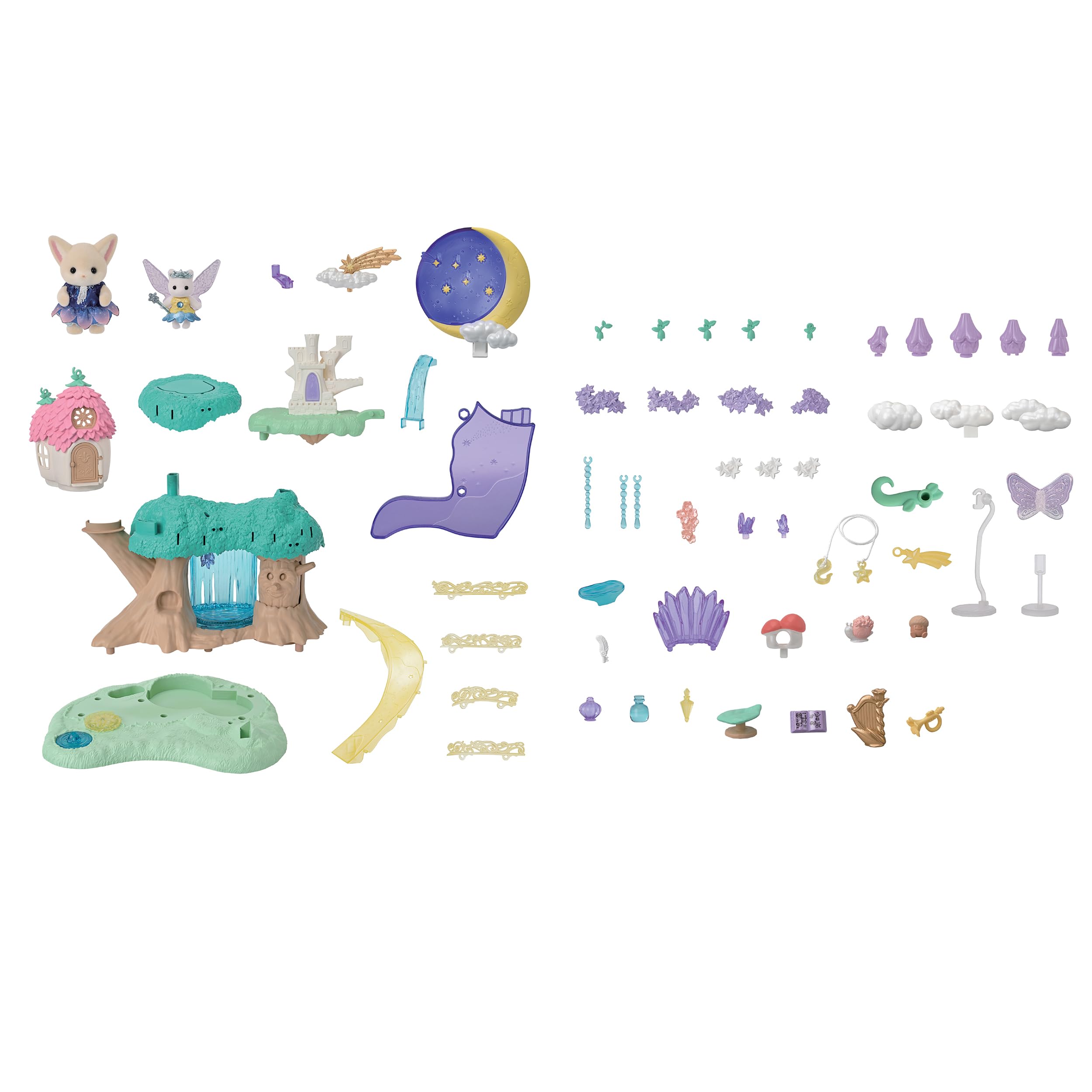 sylvanian-families-waldfeenschloss-5857-spielset-figuren image 8