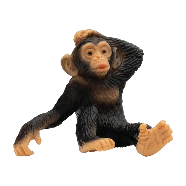 bullyland-safari-schimpansen-baby-63686-tierfigur-5-3-cm image 1