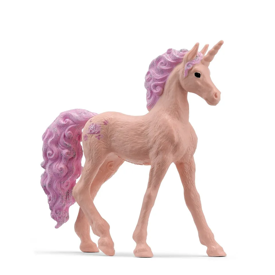 schleich-bayala-sammel-einhorn-shelly-spielfigur-mit-poster image 1