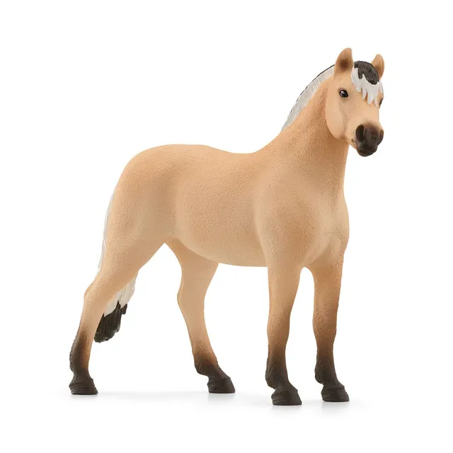 schleich-horse-club-fjord-wallach-pferde-figur-braun-mit-m-hne image 1