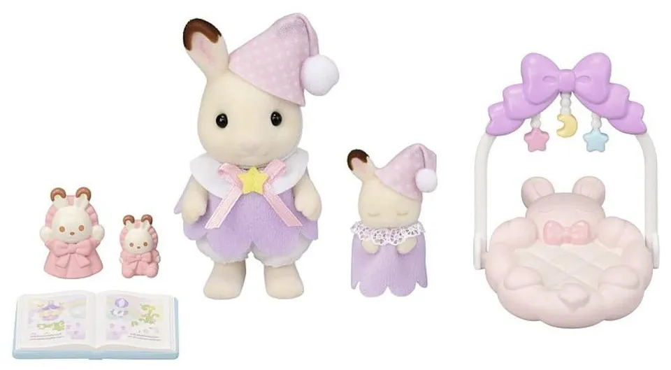 sylvanian-families-baby-collection-5806-schokoladenhasen-spielset image 1