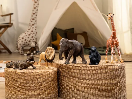 schleich-wild-life-entdecker-box-spielset-mit-l-we-elefant image 1