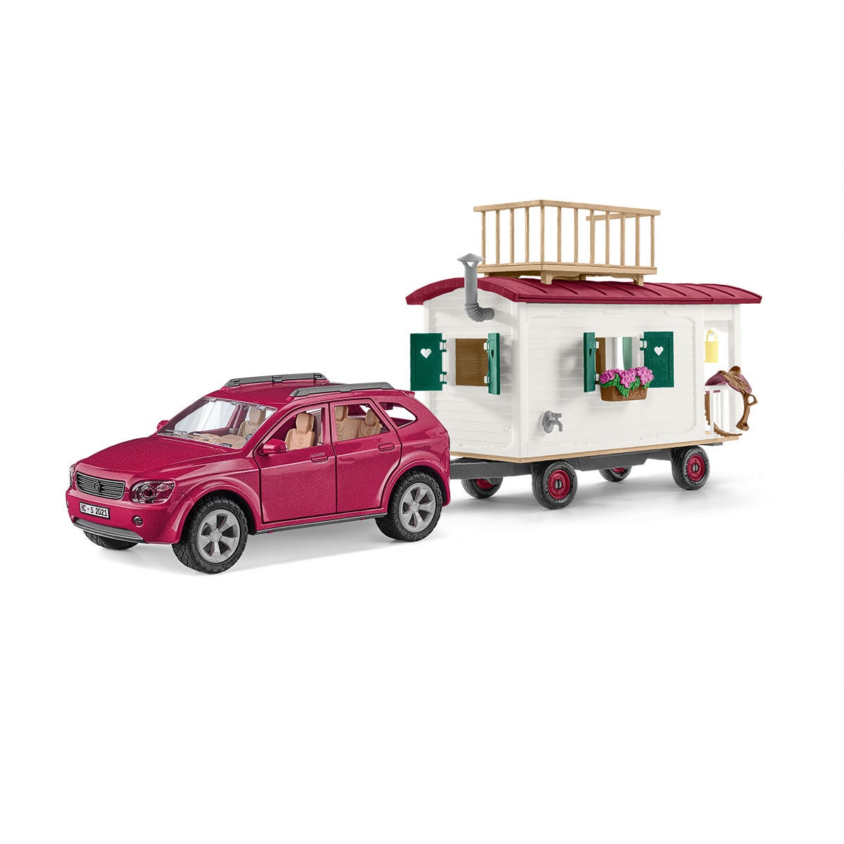 schleich-horse-club-wohnwagen-f-r-geheime-club-treffen-42593 image 7