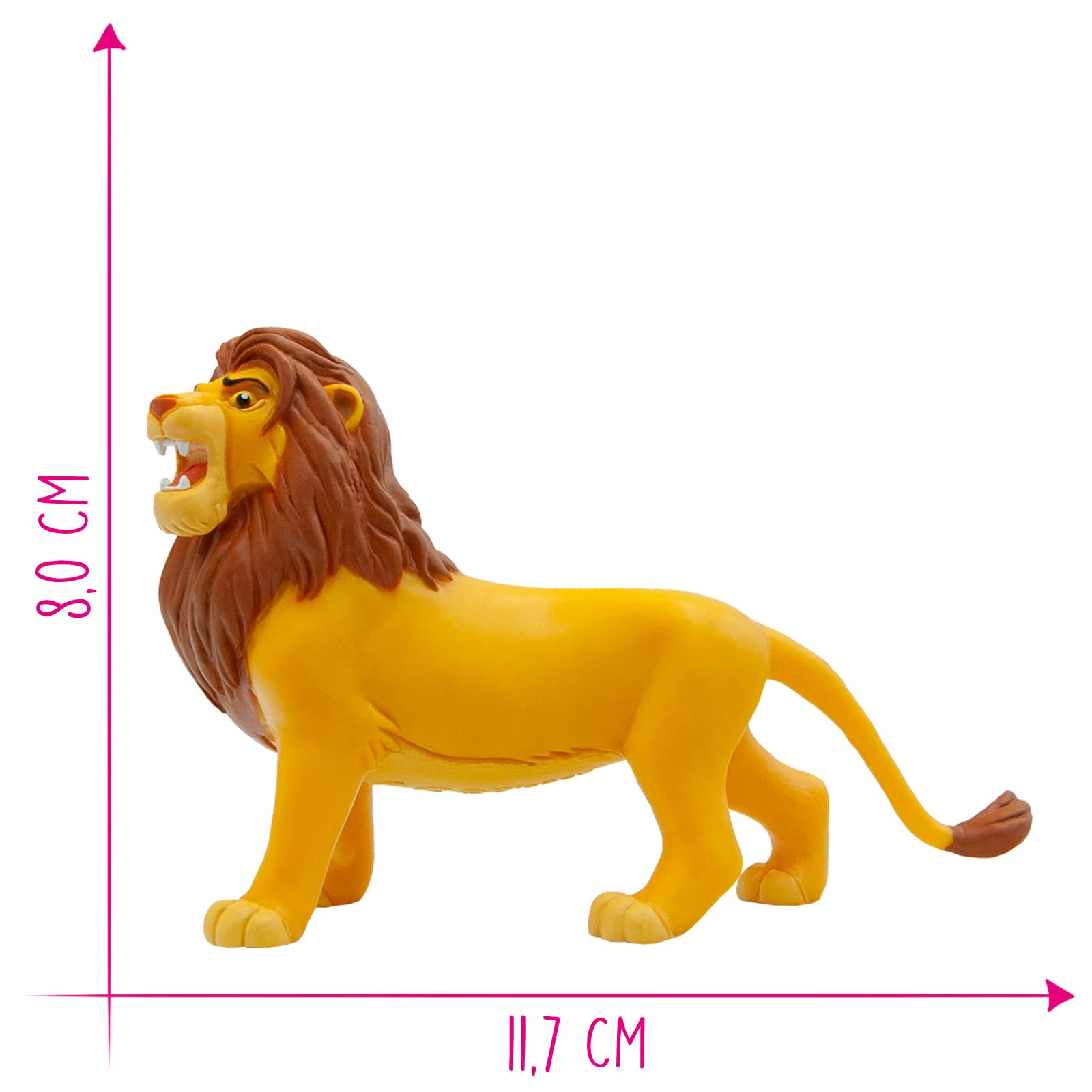 bullyland-disney-classic-simba-12253-spielfigur-k-nig-der-l-wen-11-7-cm image 2