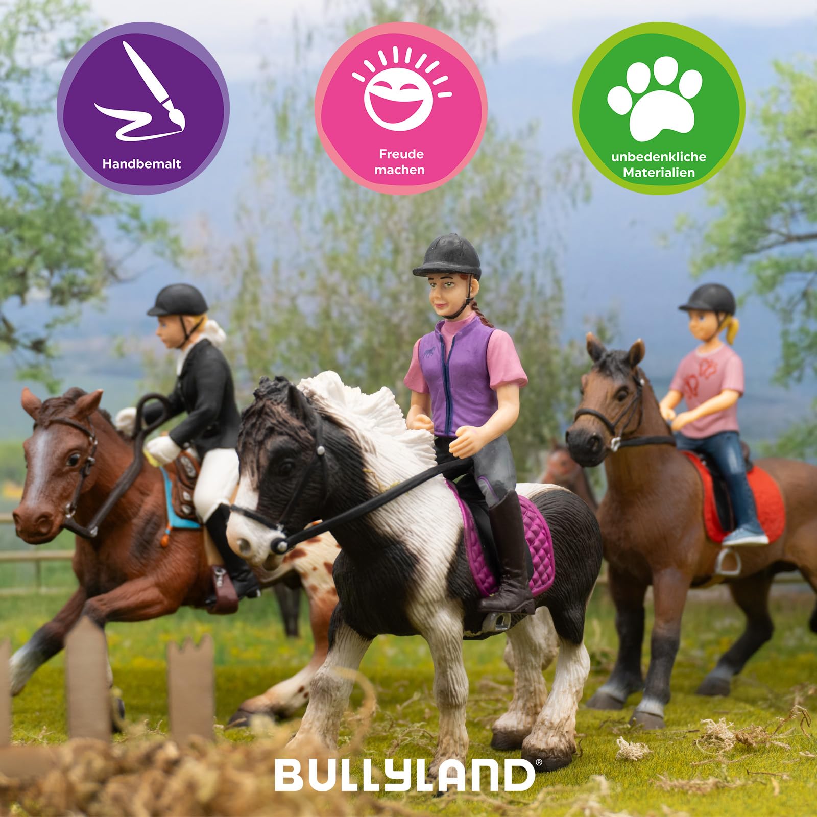 bullyland-paddock-62728-reiterin-julia-spielfigur-bewegliche-arme image 5