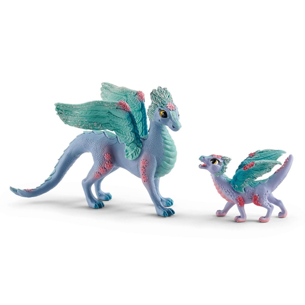 schleich-bayala-bl-tendrache-mit-baby-drachenfigur image 1
