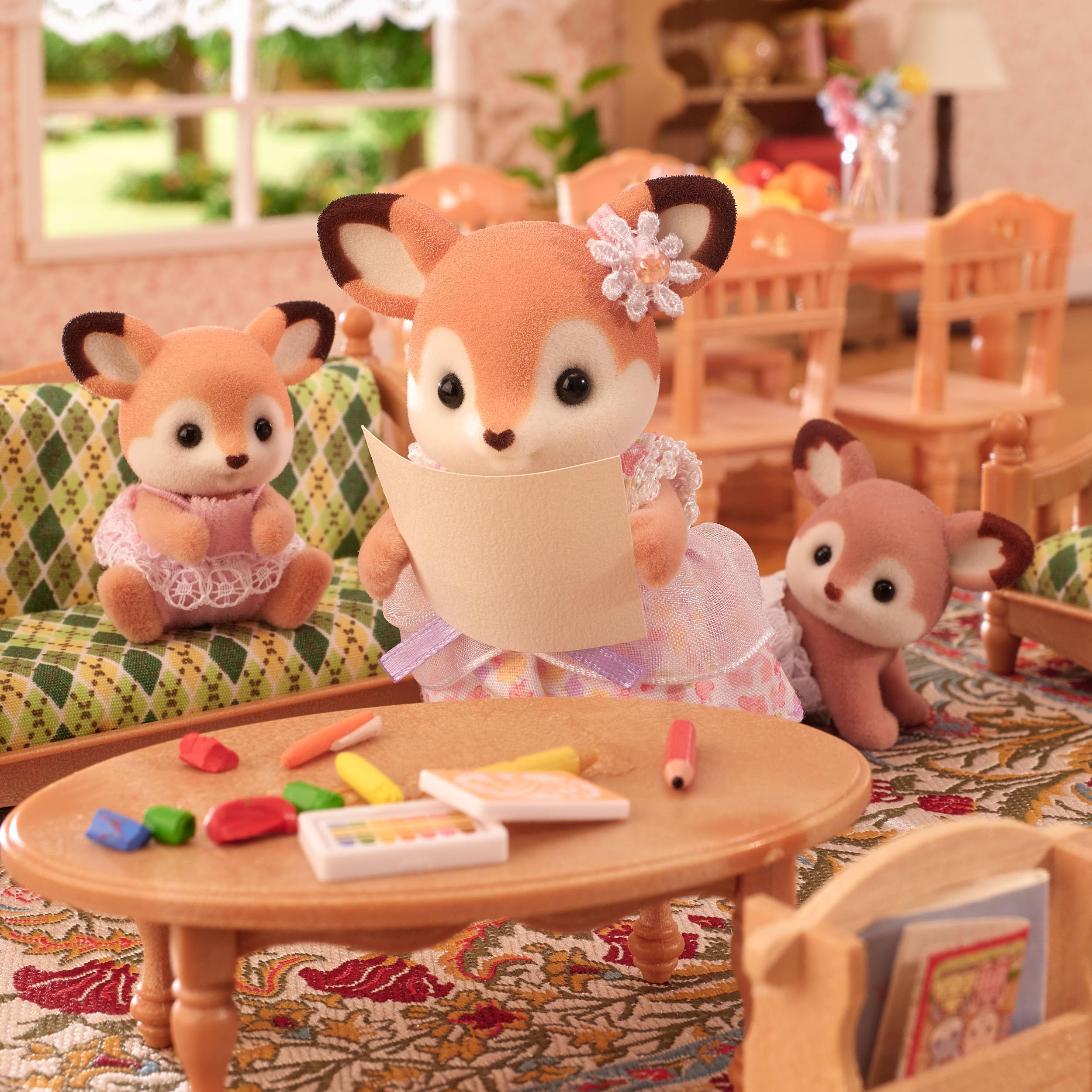 sylvanian-families-baby-reh-zwillinge-5800-spielset image 4