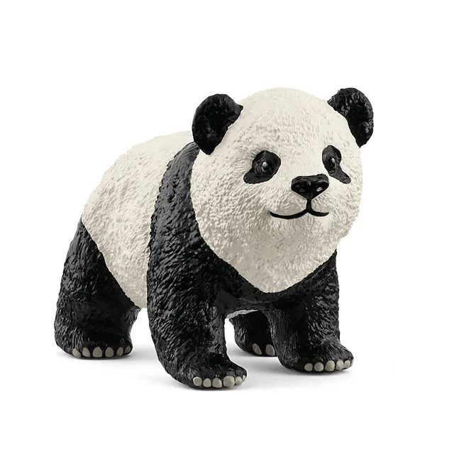 schleich-wild-life-panda-jungtier-tierfigur-bambus-baby image 1