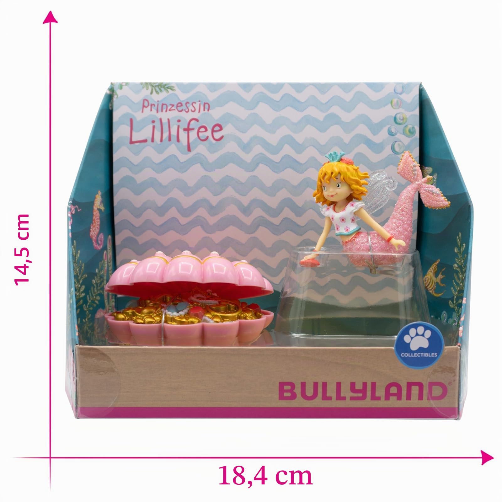 bullyland-lillifee-18904-spielfigur-meerjungfrau-schatzmuschel image 2