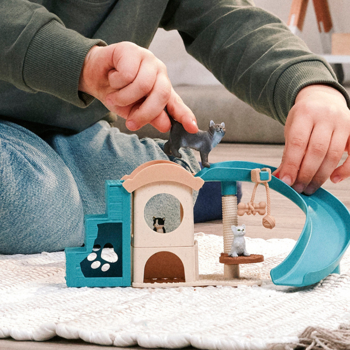 schleich-farm-world-spielspa-f-r-katzen-set-42764 image 2