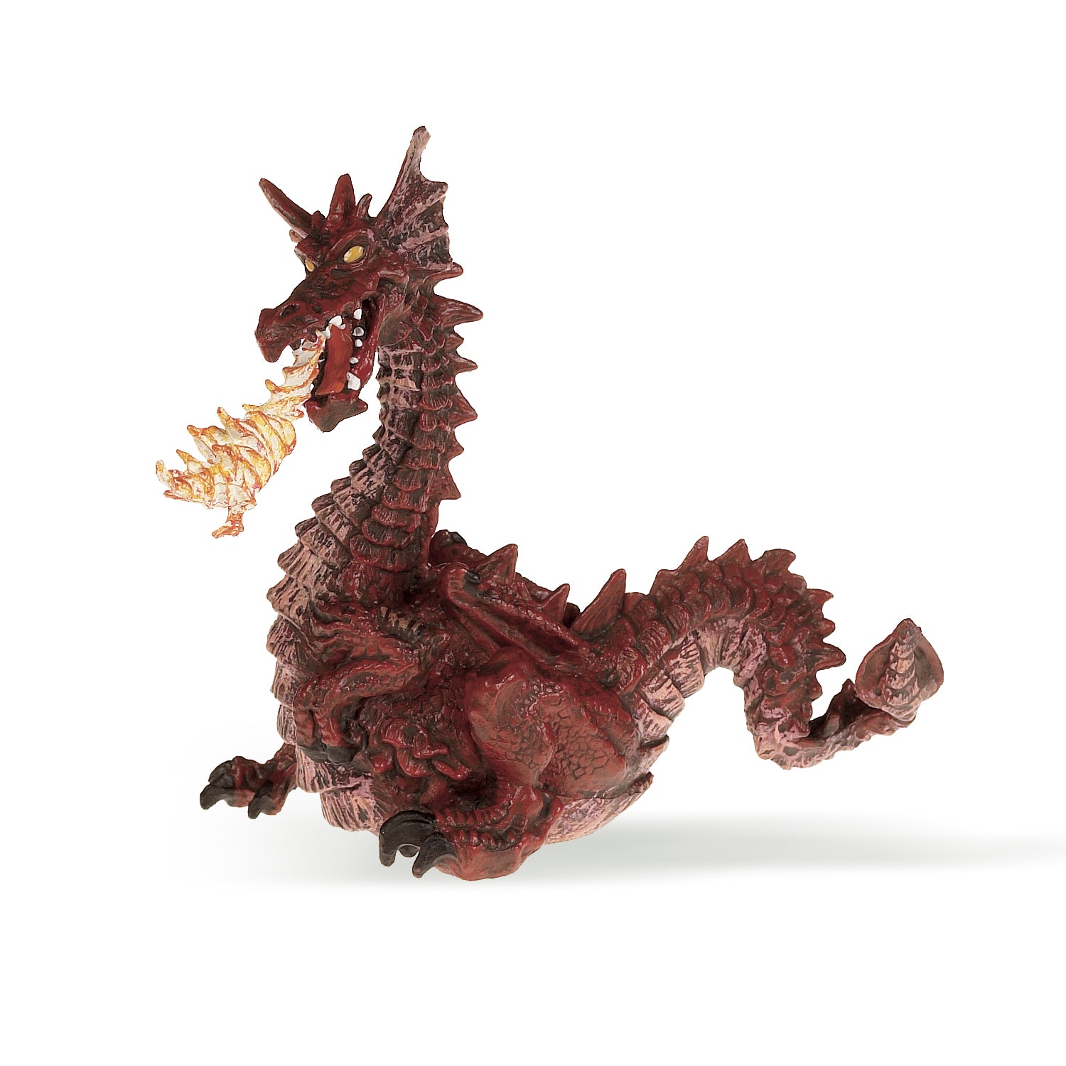 papo-enchanted-world-roter-drache-drachenfigur-mit-flamme image 1