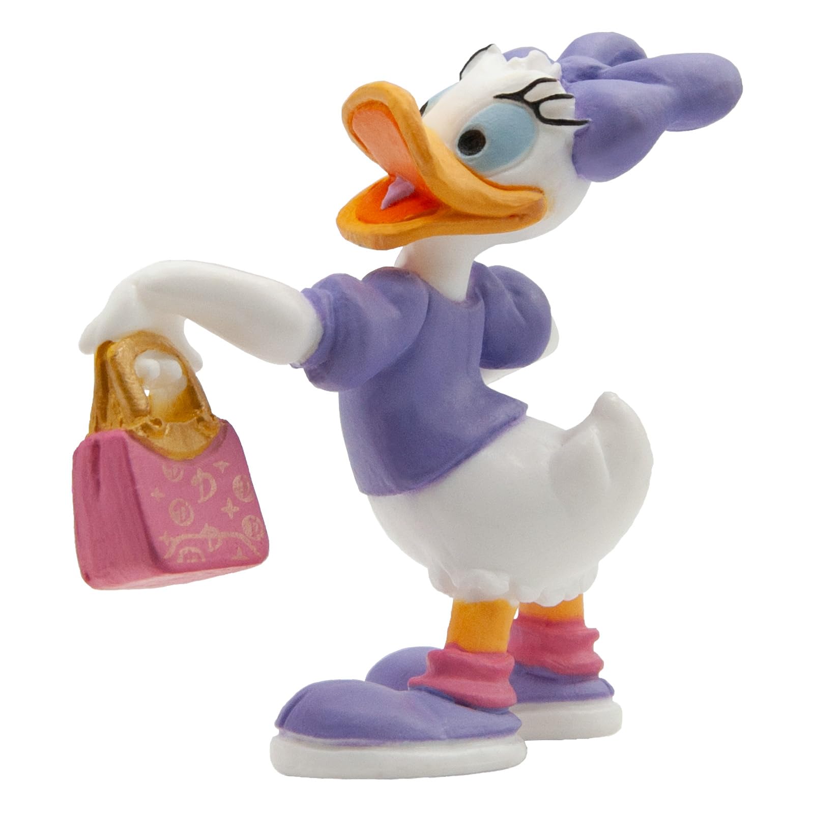 bullyland-disney-15343-daisy-duck-mit-tasche-figur-6-5-cm image 1