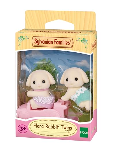 sylvanian-families-baby-collection-5737-kaninchen-zwillinge-mit-auto image 7