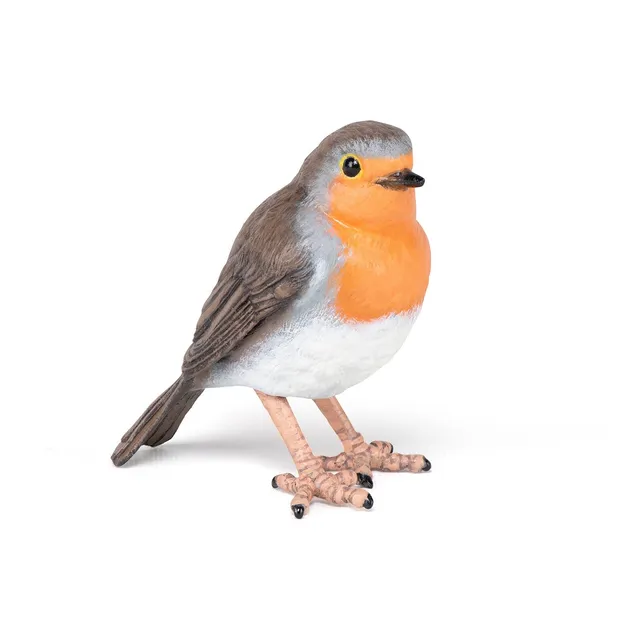 papo-garden-animals-rotkehlchen-vogel-figur image 1