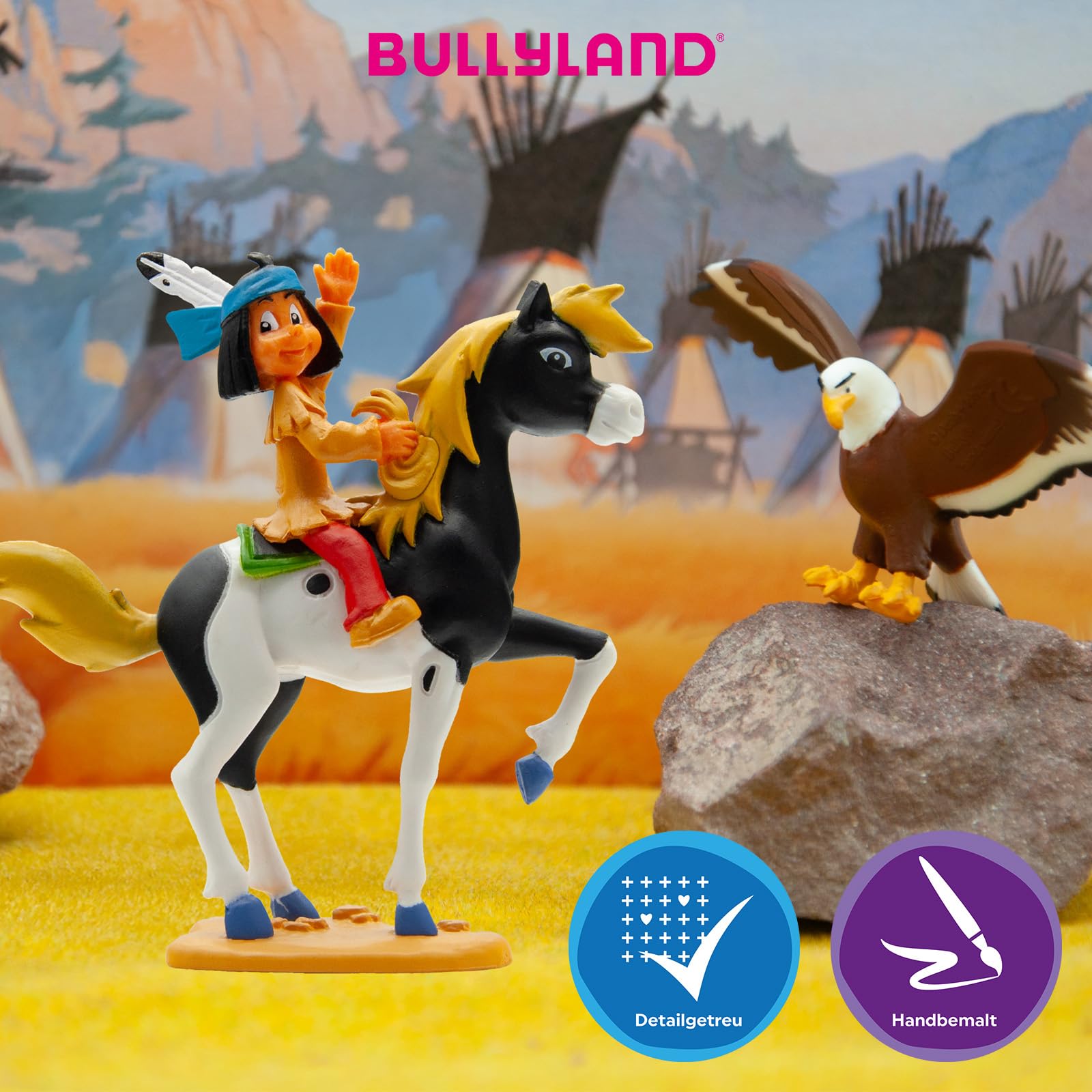 bullyland-yakari-kleiner-donner-43355-figur-9-cm image 5