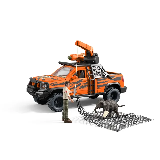 schleich-wild-life-42720-off-road-adventure-spielset-dschungel-elefant image 1