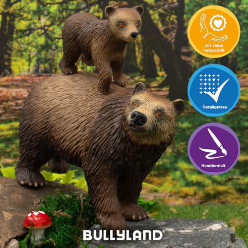 bullyland-forest-animals-69397-braunb-r-tierfigur-11-cm-pvc-frei image 5