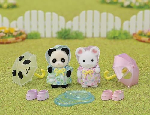 sylvanian-families-5748-kindergarten-regenwetter-figuren-2er-set image 8