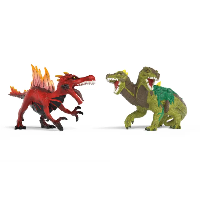schleich-eldrador-feuer-saurier-vs-dschungel-echse-set image 1