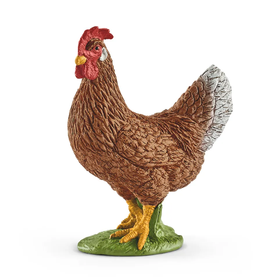 schleich-farm-world-henne-tierfigur-bundle-legehenne image 1