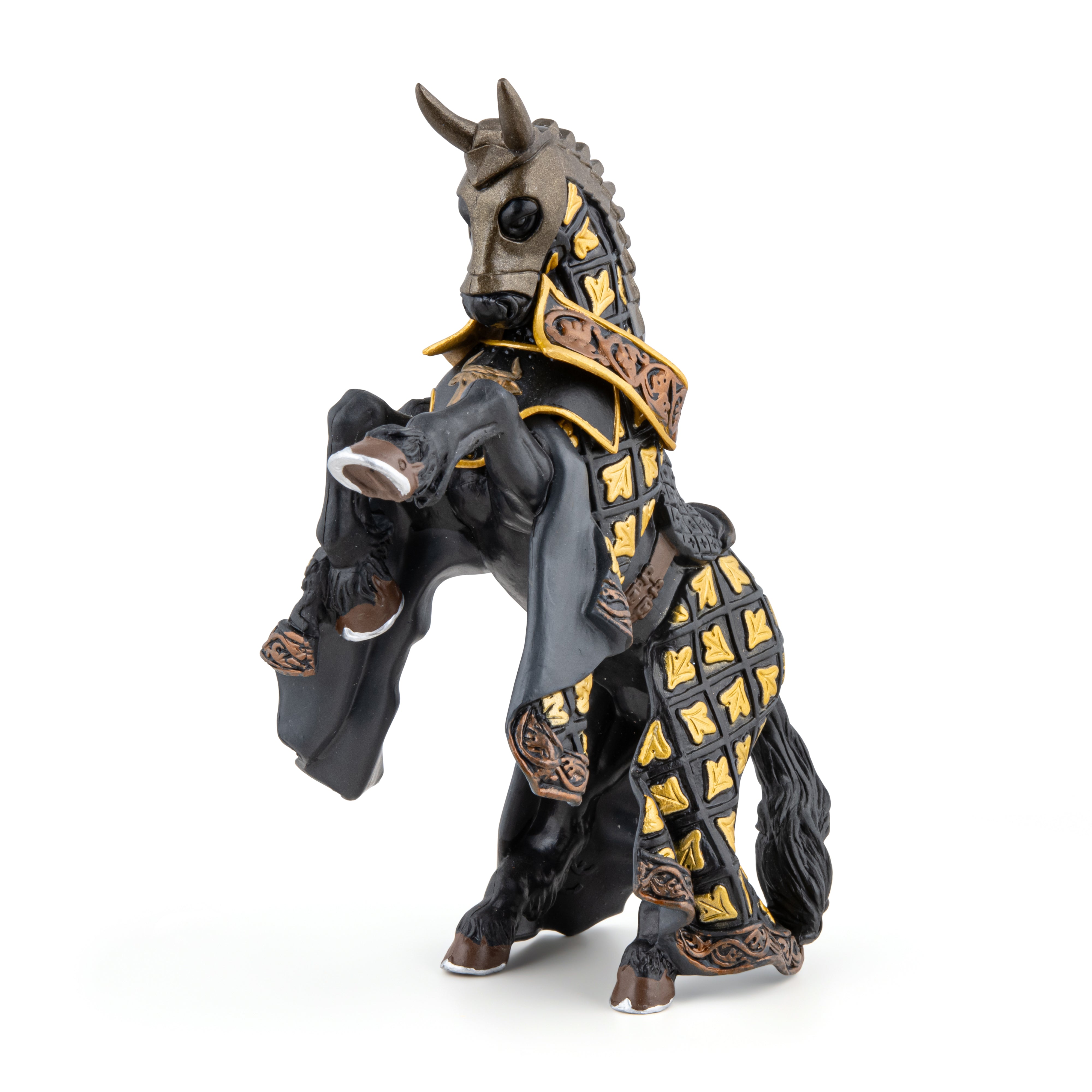 papo-medieval-master-of-arms-pferd-stierwappen-figur image 2