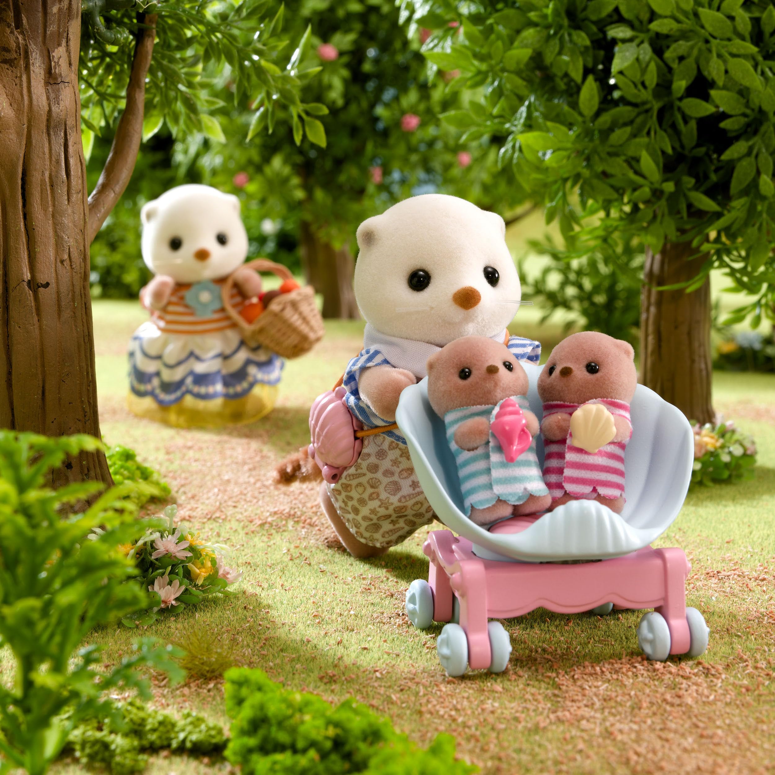 sylvanian-families-seaside-seeotter-familie-5803-figuren-set image 5