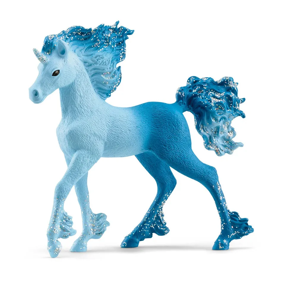 schleich-bayala-70758-wasserflammeneinhorn-fohlen-figur image 1