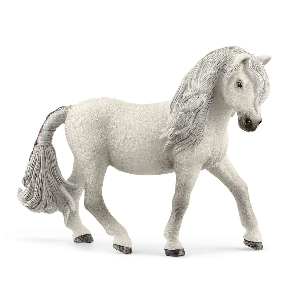 schleich-horse-club-island-pony-stute-13942-pferd-figur-wei image 1