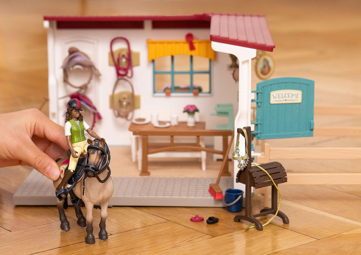 schleich-horse-club-42591-sattelkammer-spielset-mit-zubeh-r image 3