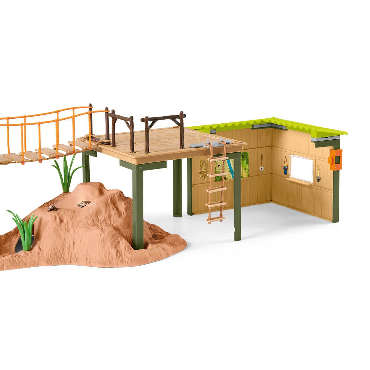 schleich-wild-life-42594-abenteuerstation-spielset-mit-panther image 5