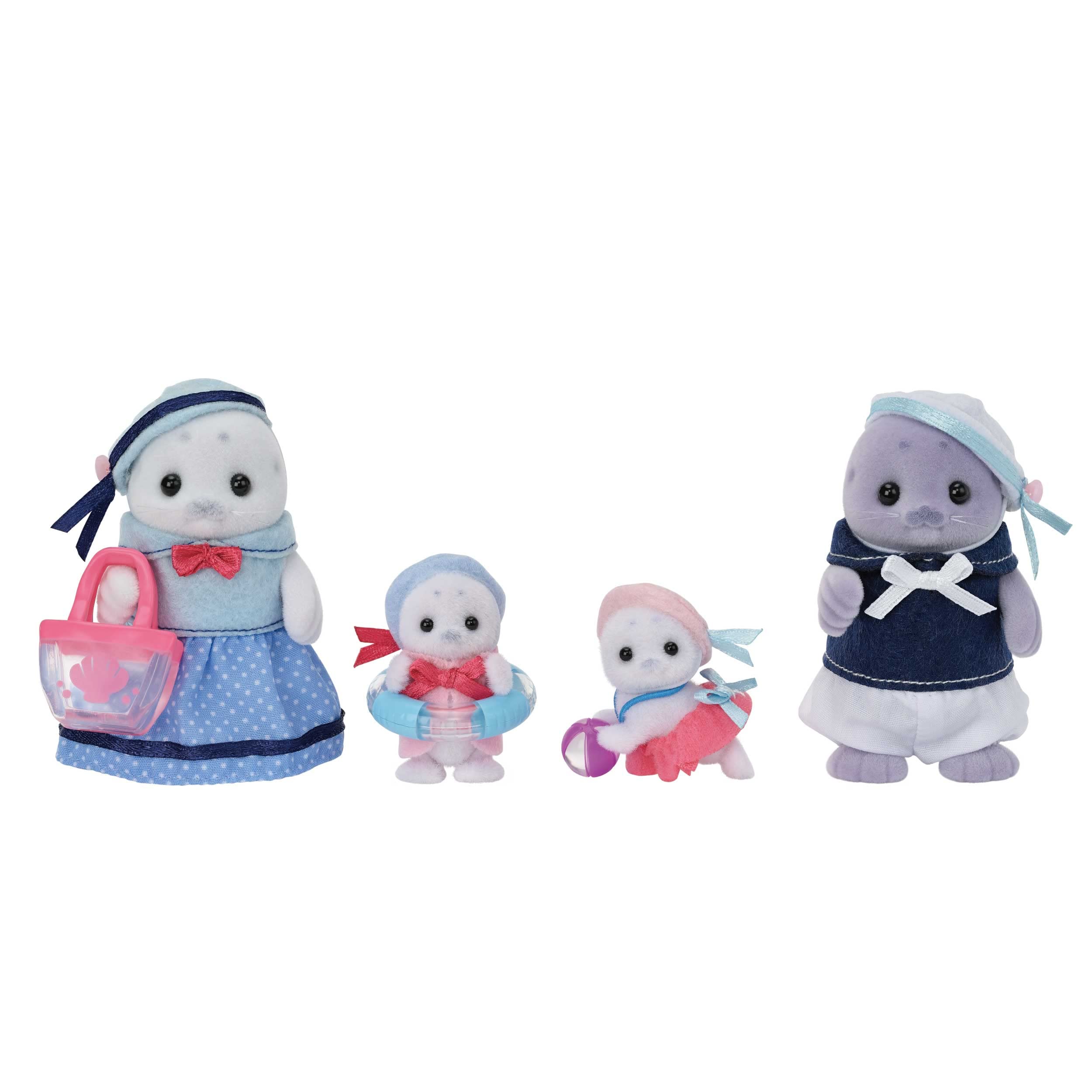 sylvanian-families-seaside-robben-familie-5759-figuren-4er-set image 2