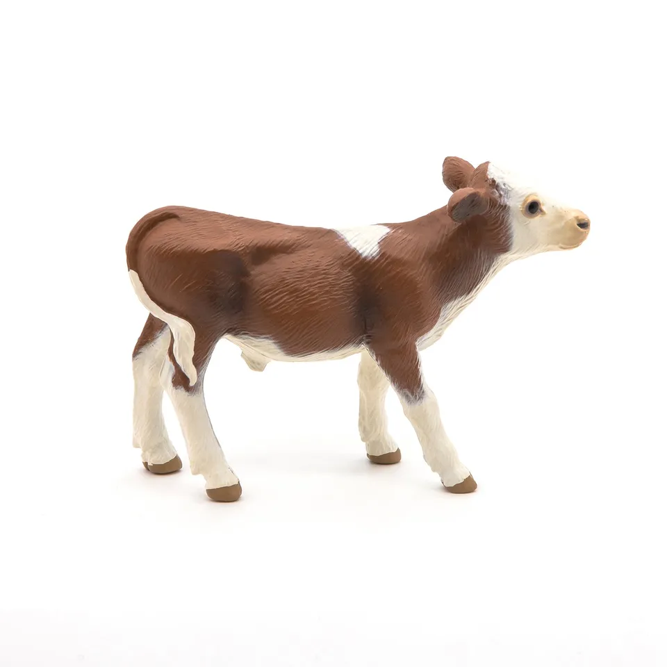 papo-farmyard-friends-simmentaler-kalb-tierfigur image 1