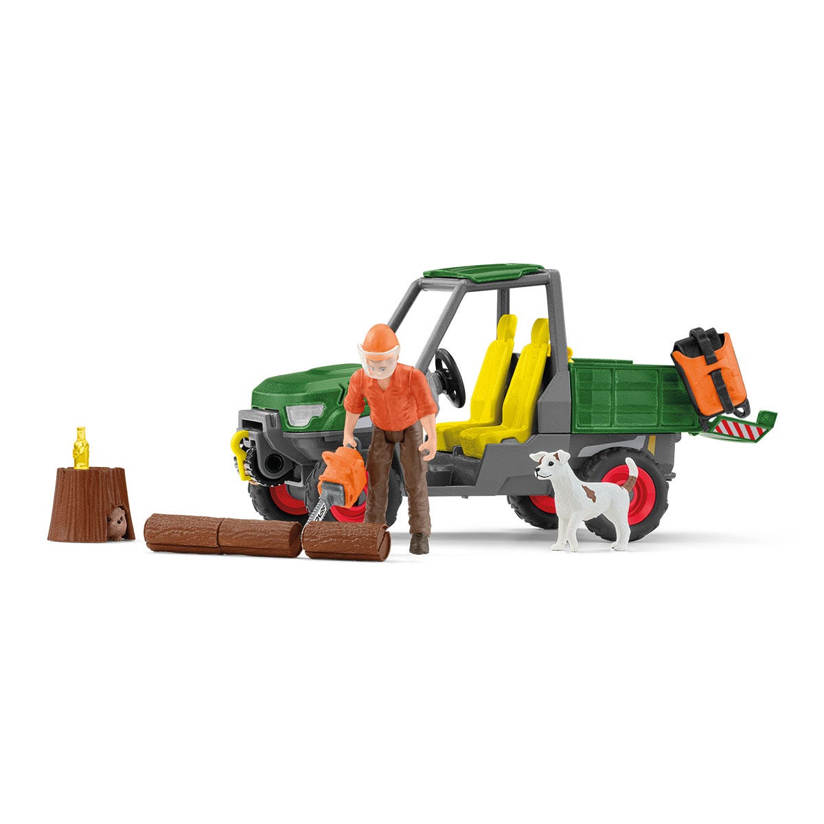 schleich-wild-life-42659-waldbauer-spielfiguren-set-mit-gel-ndewagen image 7