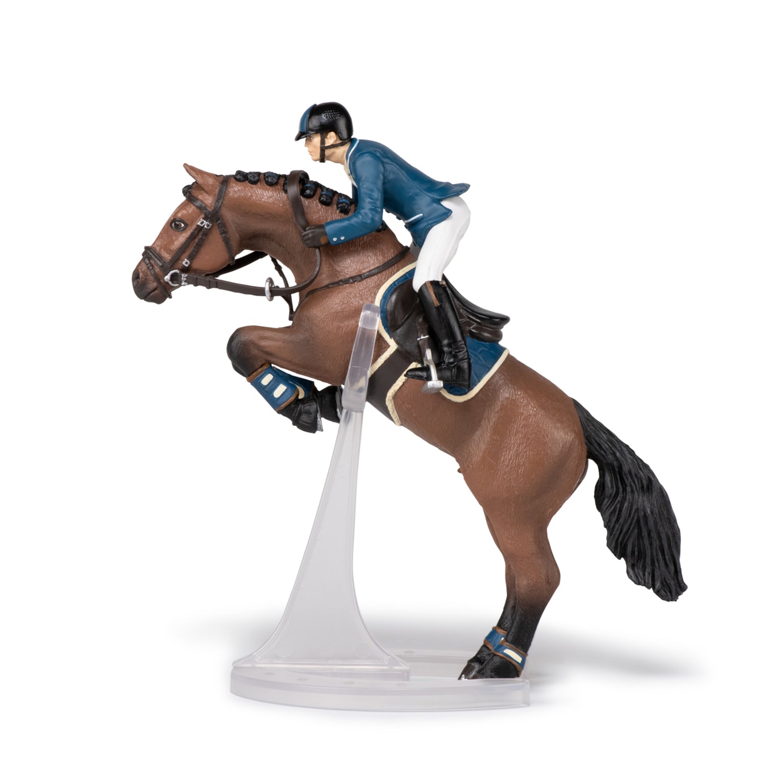 papo-horses-springpferd-mit-reiter-figur-turnier image 7