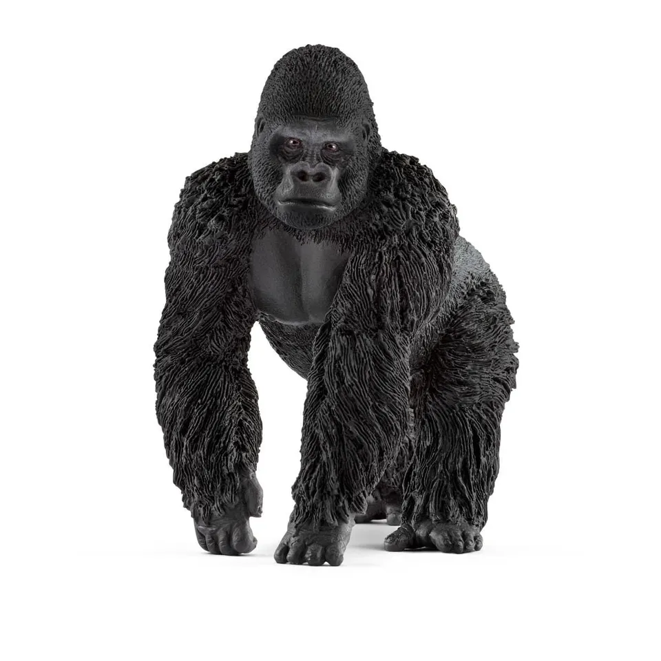 schleich-wild-life-gorilla-m-nnchen-tierfigur-14770 image 1
