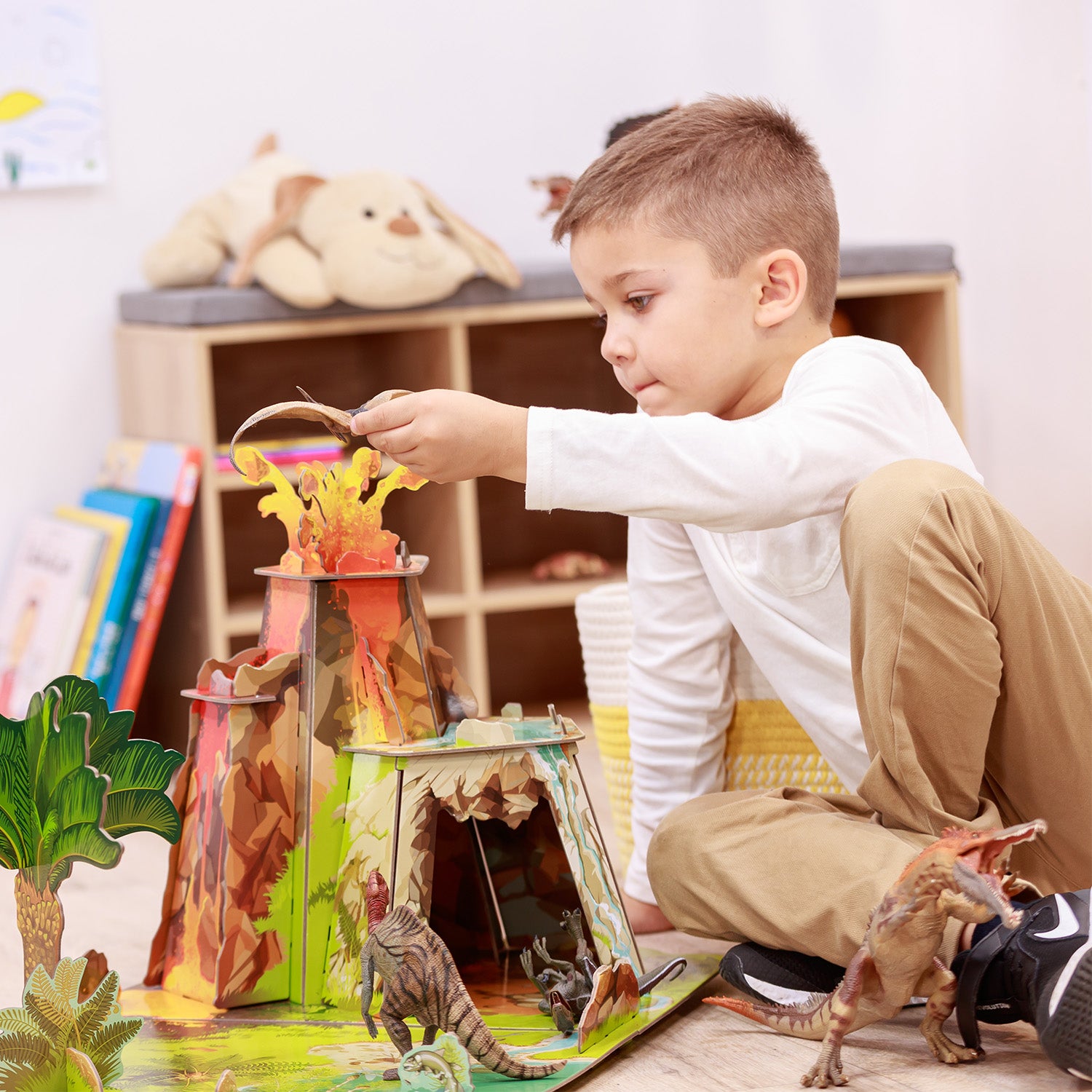 papo-dinosaurs-land-der-dinosaurier-isiplay-spielwelt-pappe image 3