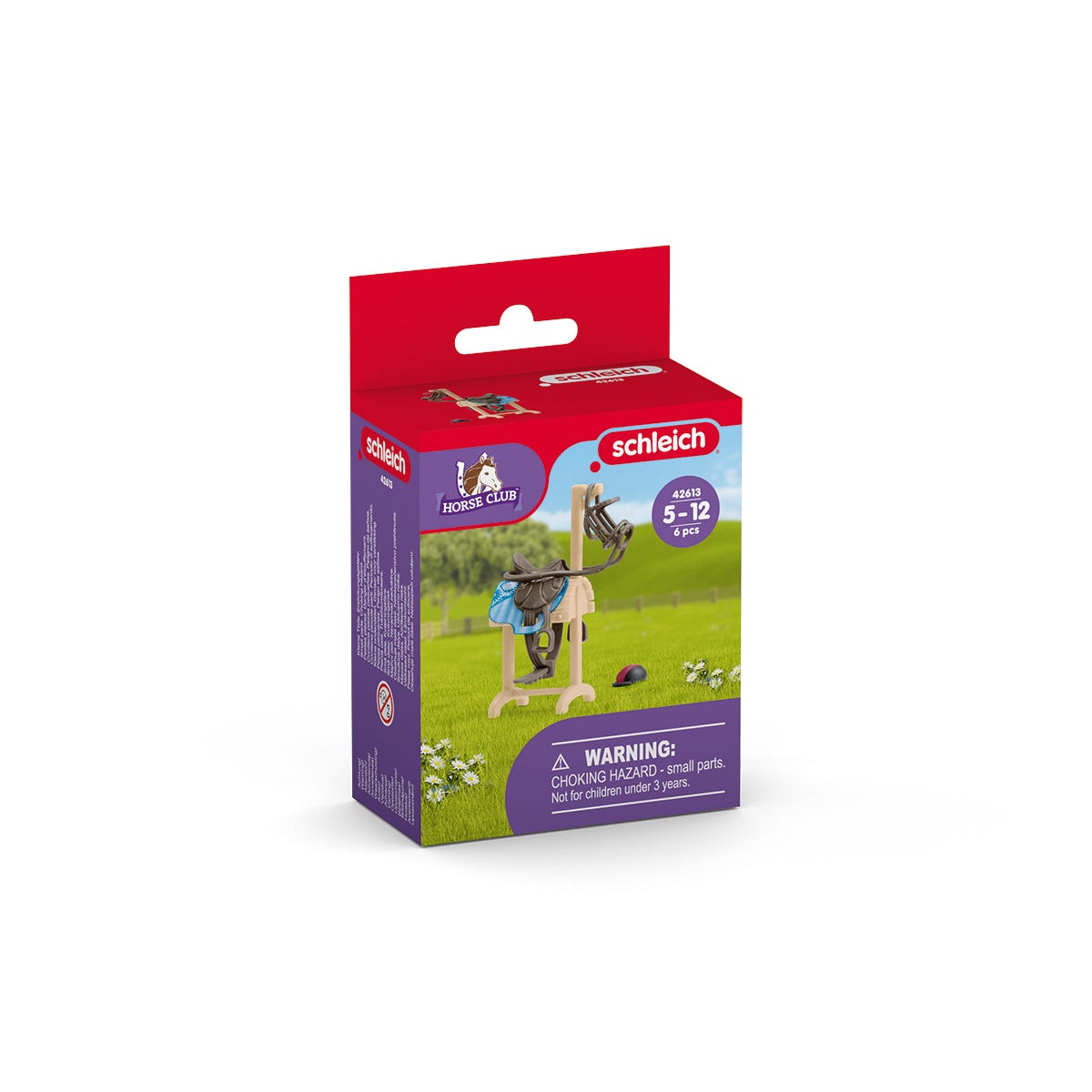 schleich-horse-club-42613-pferdetransporter-zubeh-r-sattel-set image 2