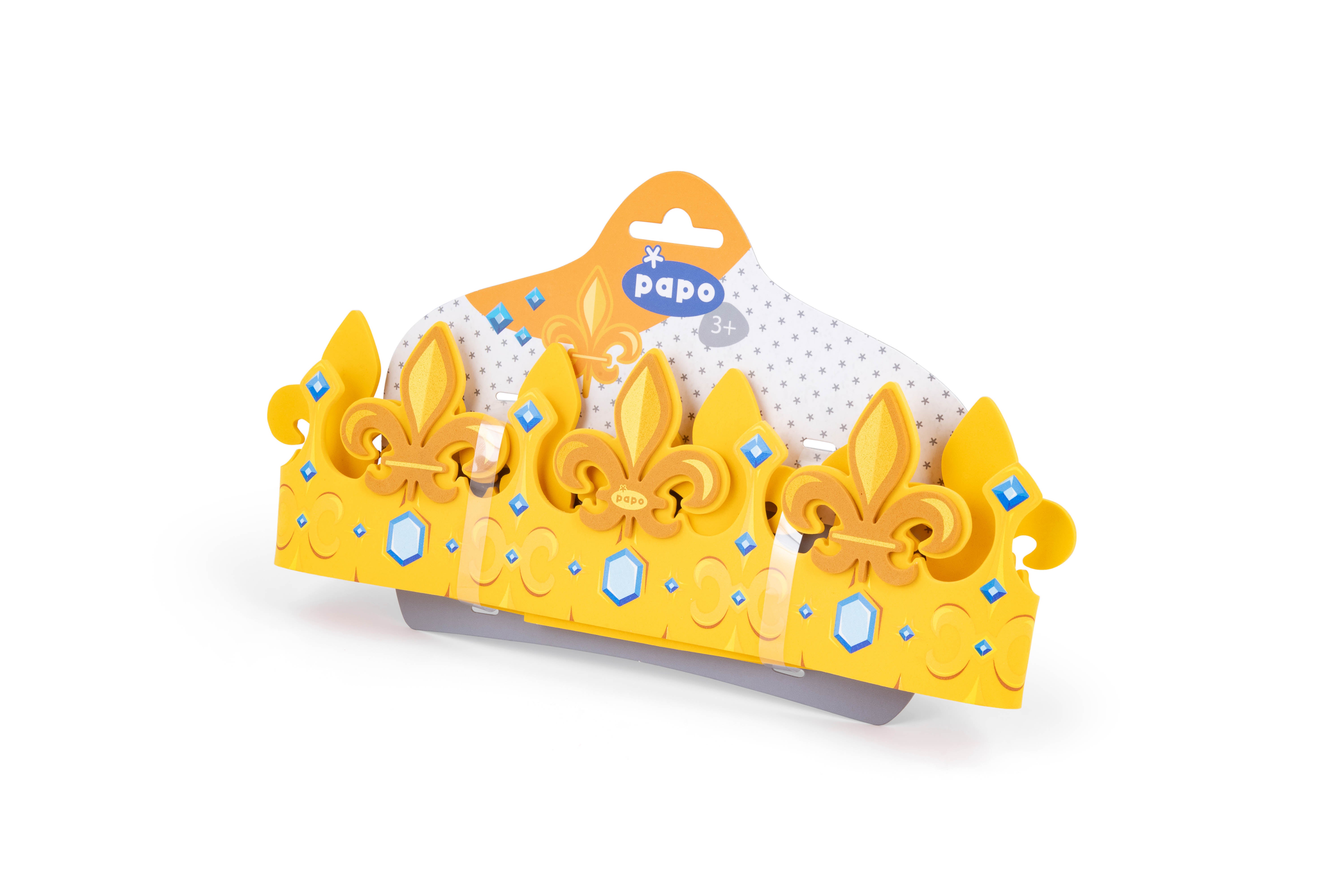 papo-enchanted-world-krone-k-nig-kost-m-eva-schaum image 2