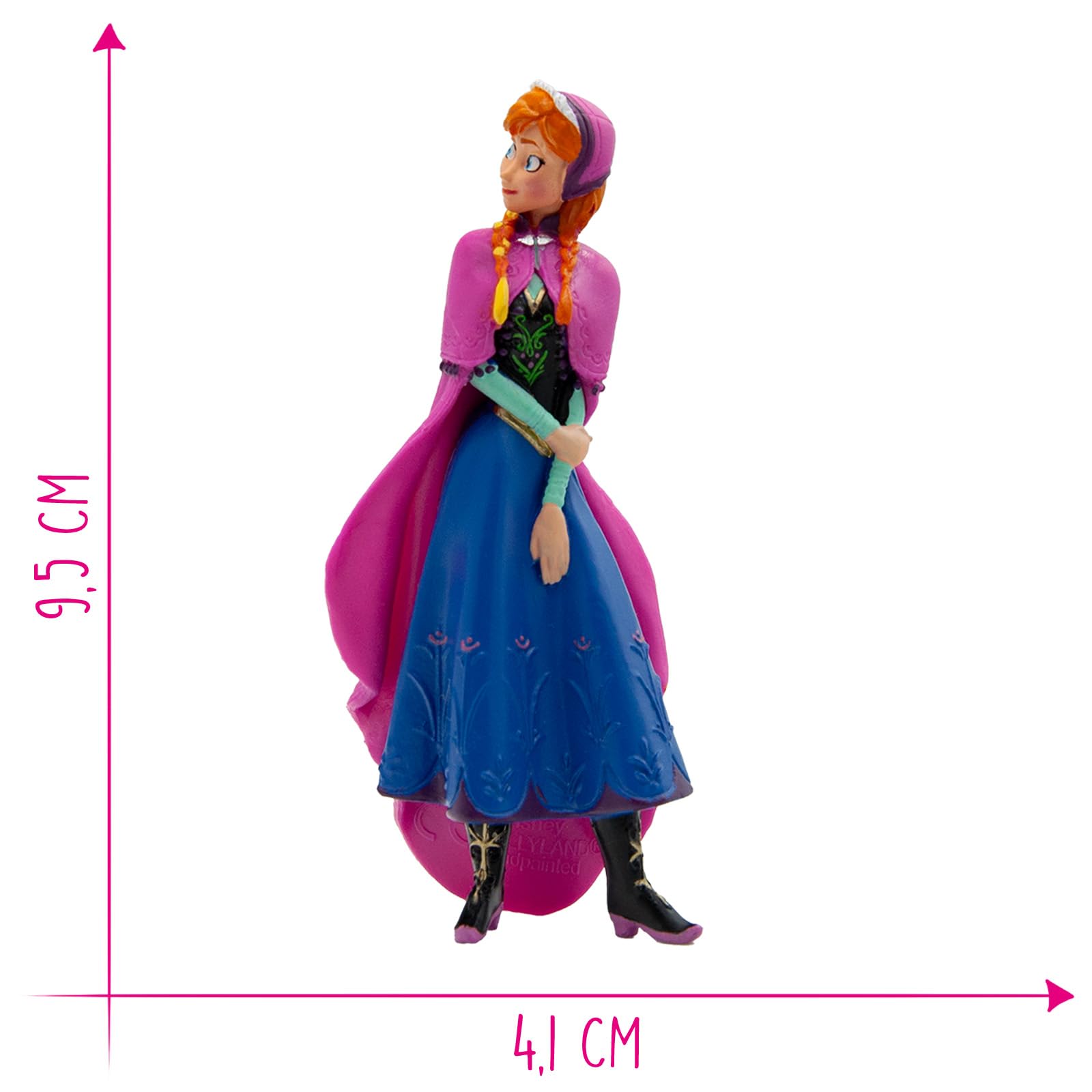 bullyland-disney-princess-anna-12960-spielfigur-9-5-cm-handbemalt image 2