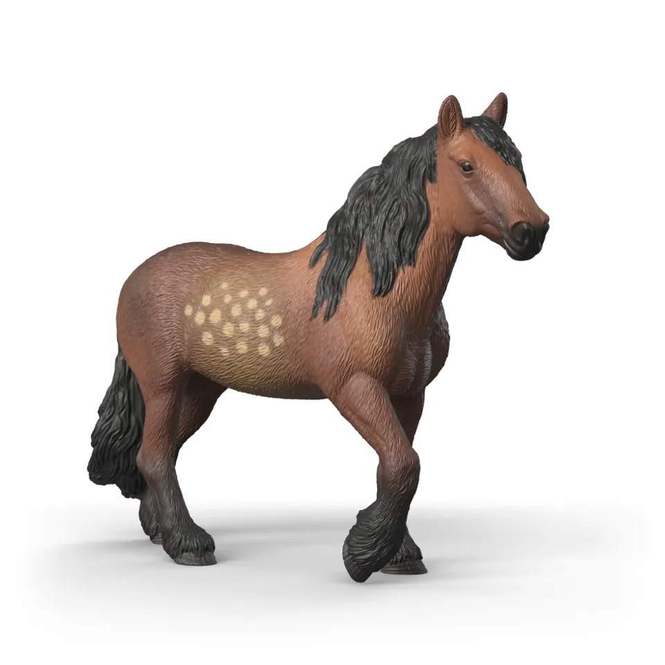 schleich-horse-club-nordschweden-kaltblut-stute-pferdefigur image 1