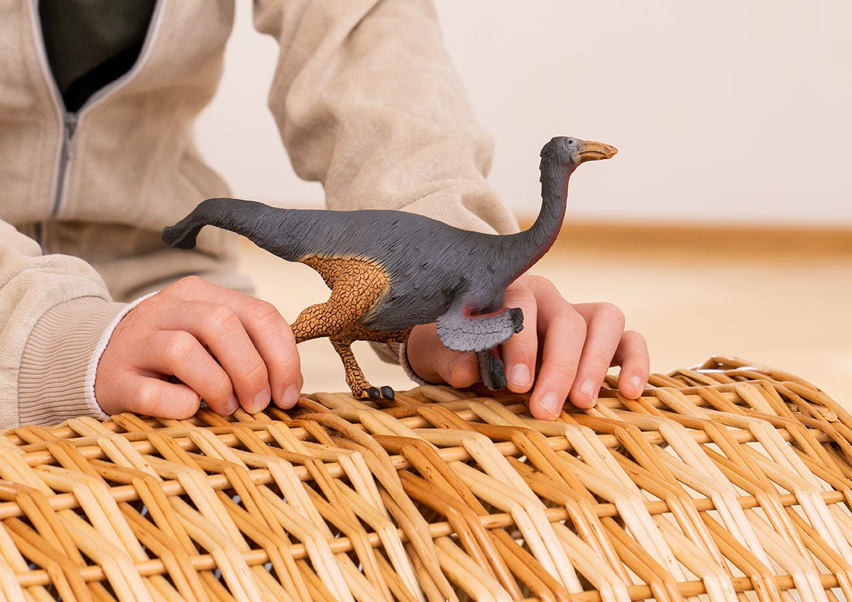 schleich-dinosaurs-15038-gallimimus-dinosaurier-figur image 2