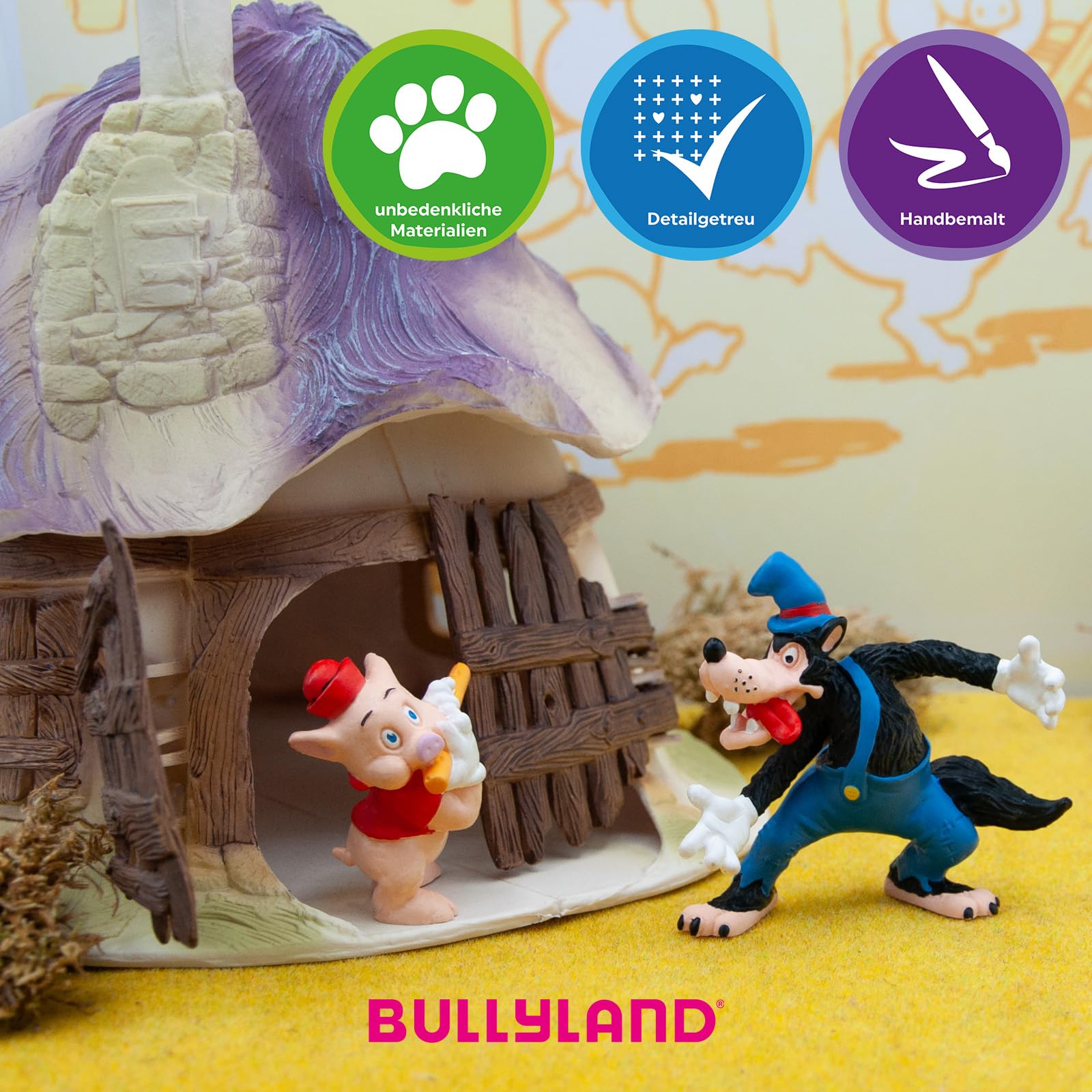 bullyland-disney-classic-pfeifer-spielfigur-12490-5-2-cm-schweinchen image 5
