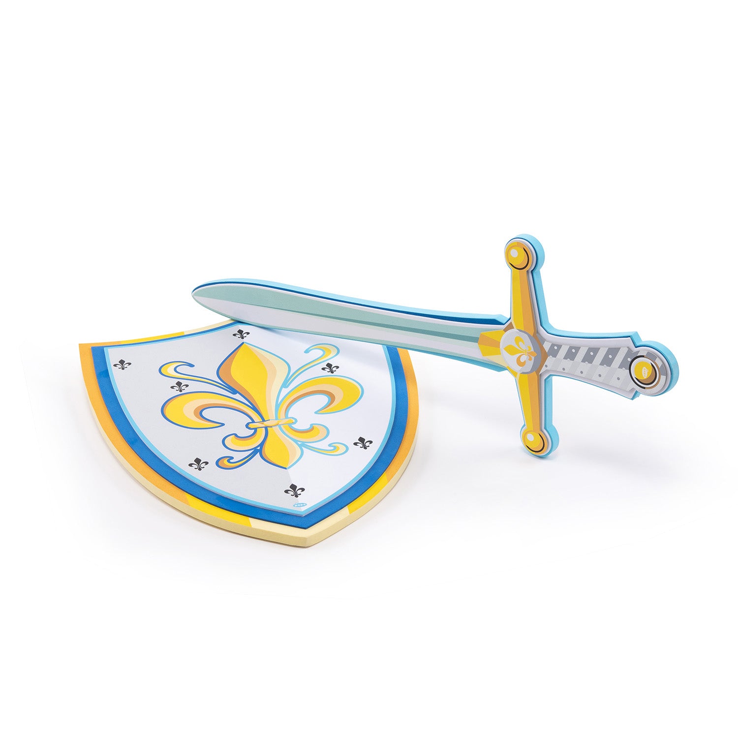 papo-foam-sets-fleur-de-lys-schild-schaumstoff-gold image 3