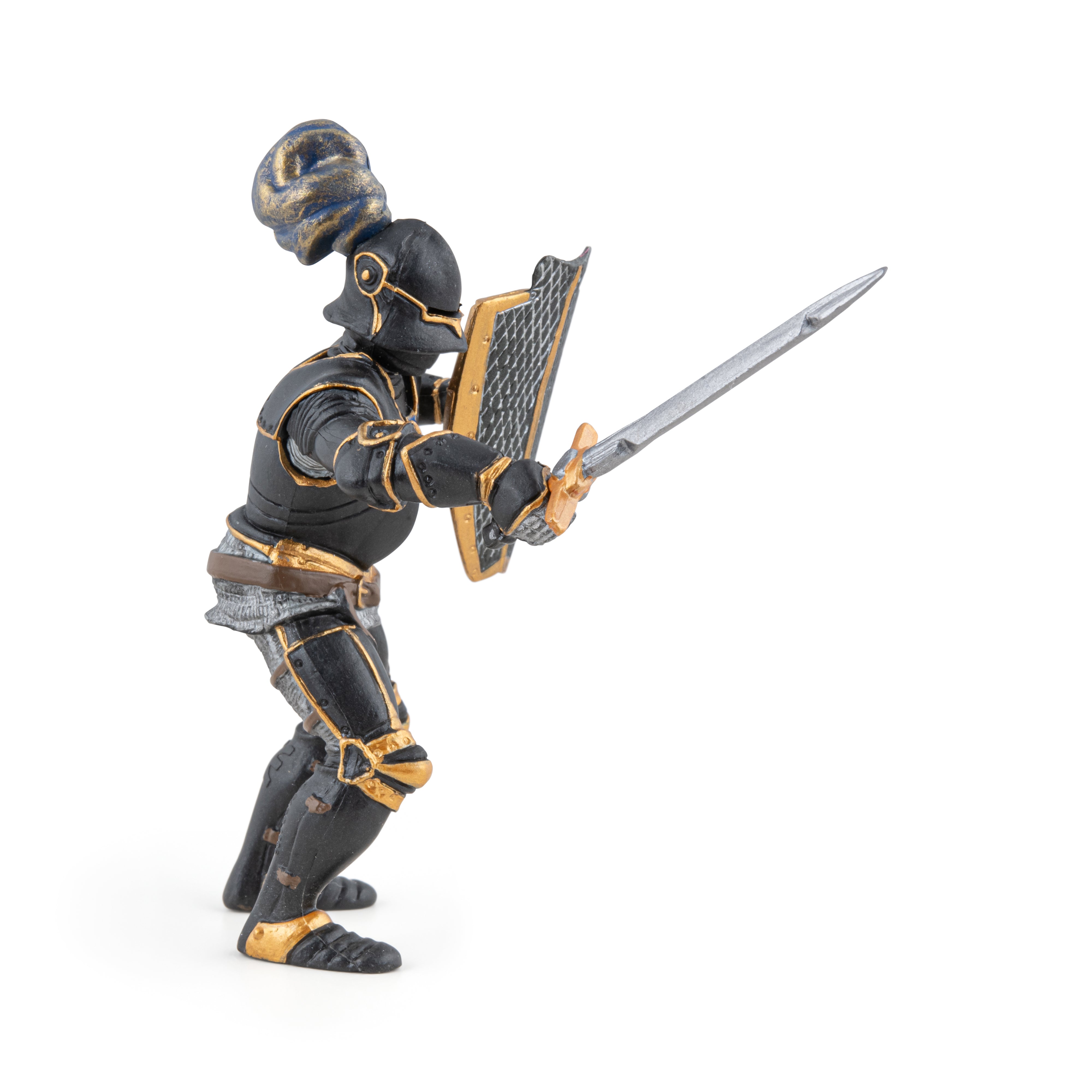 papo-medieval-ritter-in-schwarzer-r-stung-figur image 2