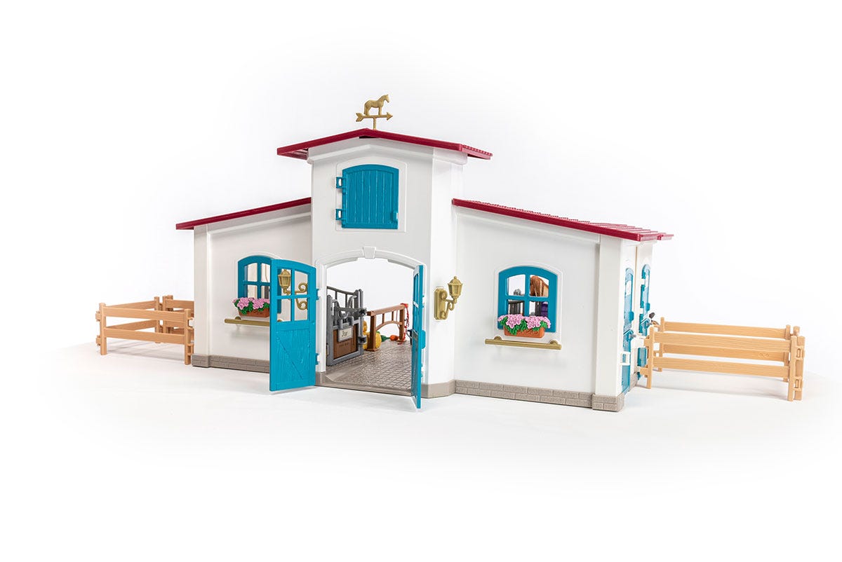 schleich-horse-club-reiterhof-42567-spielset-mit-pferden image 6