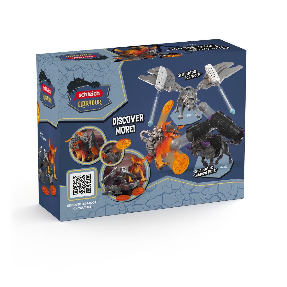 schleich-eldrador-gladiator-lavabestie-spielfigur image 8