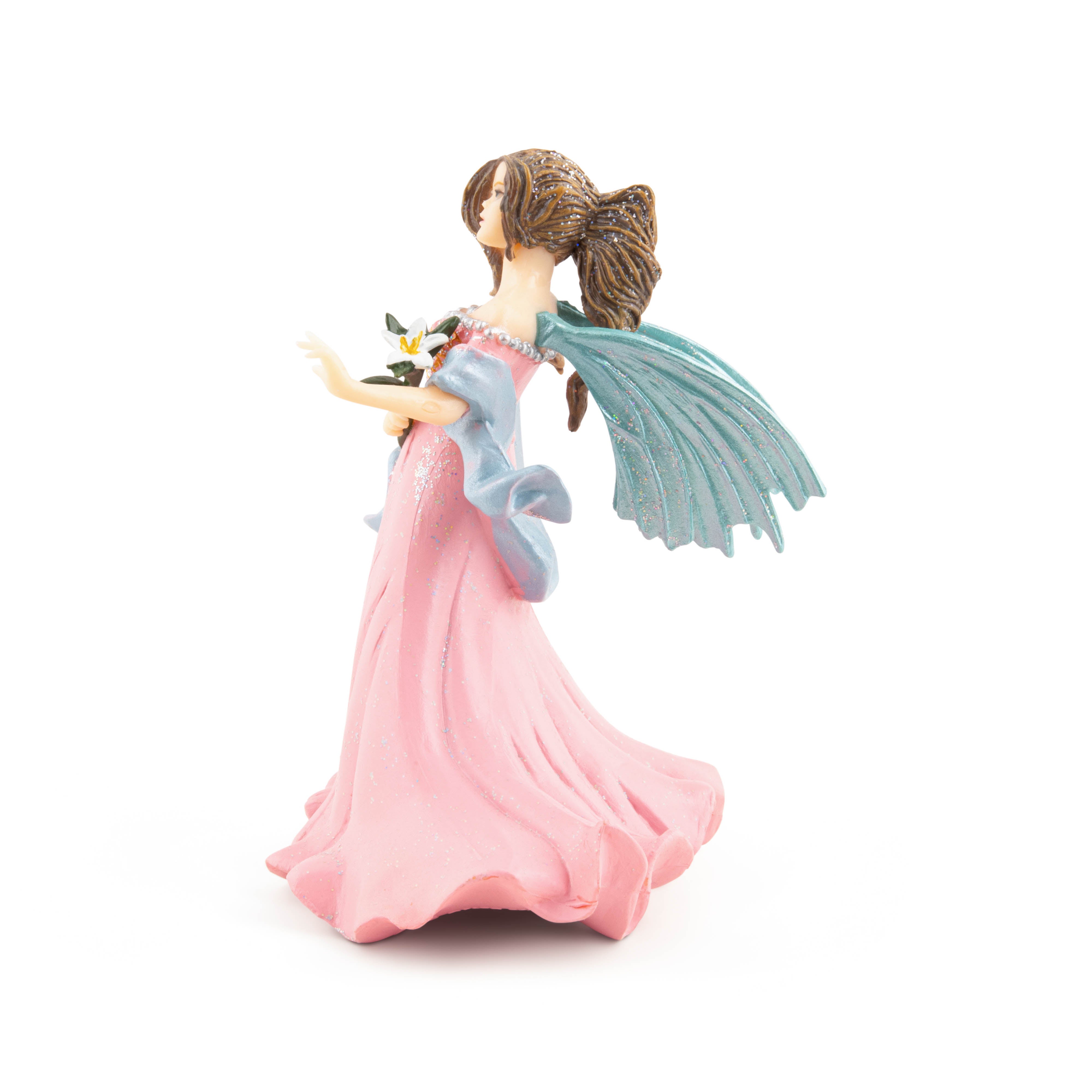papo-enchanted-world-rosa-elfe-mit-lilie-elfenfigur-fee image 5