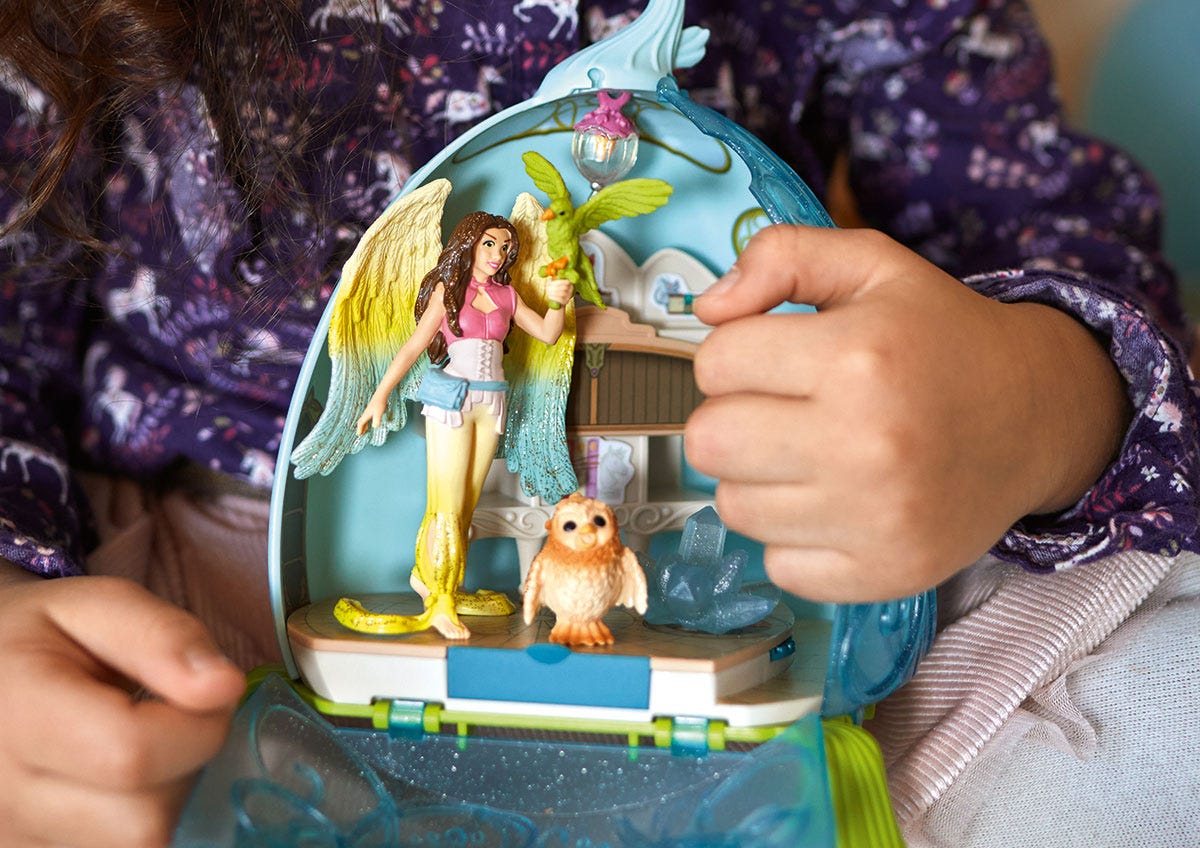 schleich-bayala-42527-mystische-bibliothek-elfen-spielfiguren image 3