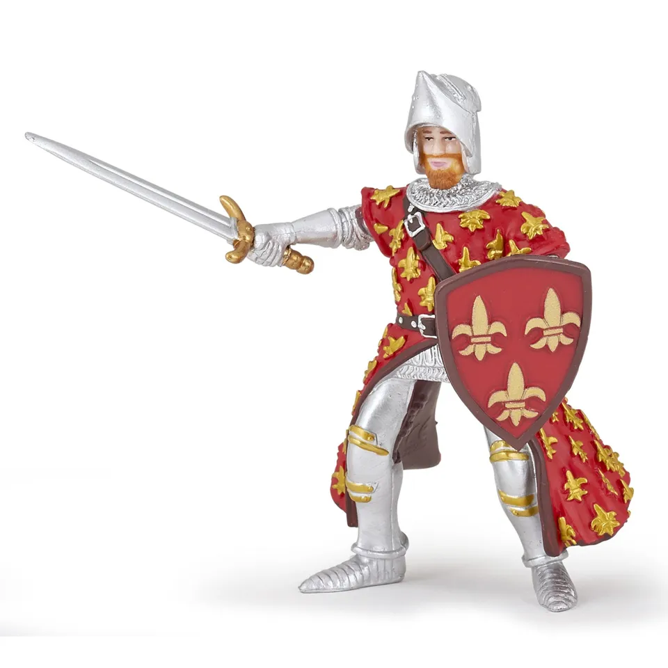 papo-medieval-rote-prinz-philippe-figur-ritter image 1